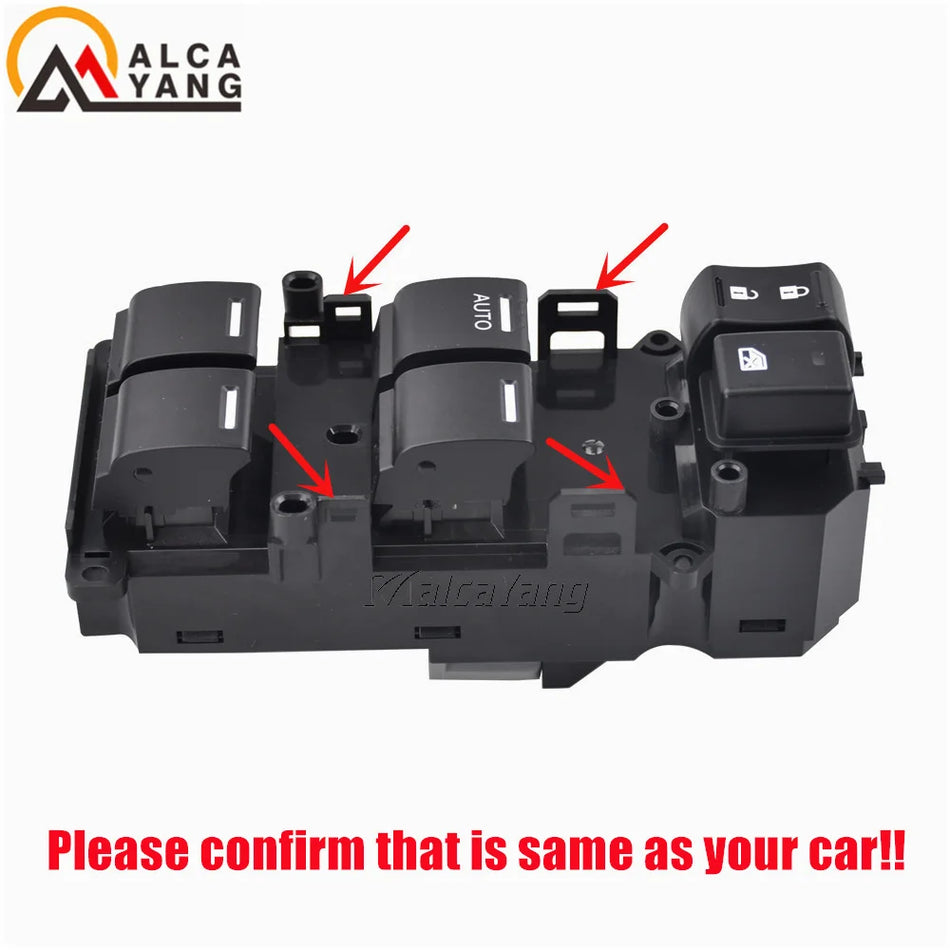 Interruttore alzacristalli anteriore sinistro 24 pin per Honda CR-V 2014-2016 35750-T0A-A11