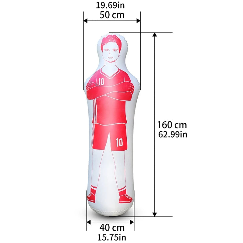 Inflatable Football Training Goal &ndash; Durable PVC Construction