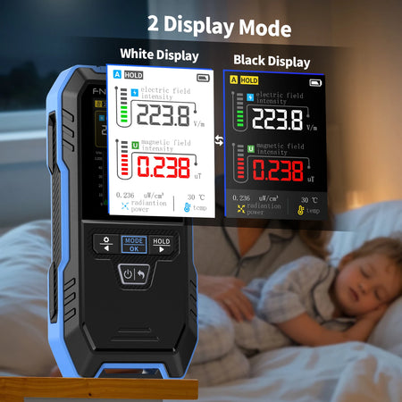 FNIRSI ERD-10 Electromagnetic Radiation Detector &ndash; Accurate Household Appliance Safety Monitor