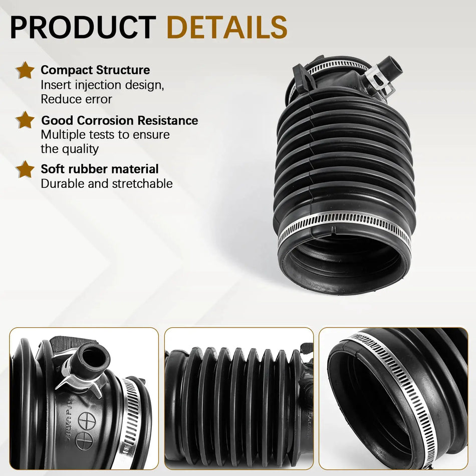 Engine Air Intake Hose 17228-RCA-A00 For Honda Accord 3.0L V6 2003-2007 Acura TL 3.2L 2004-2006 Replacement Cracked Duct by InterCyprus Trading Ltd