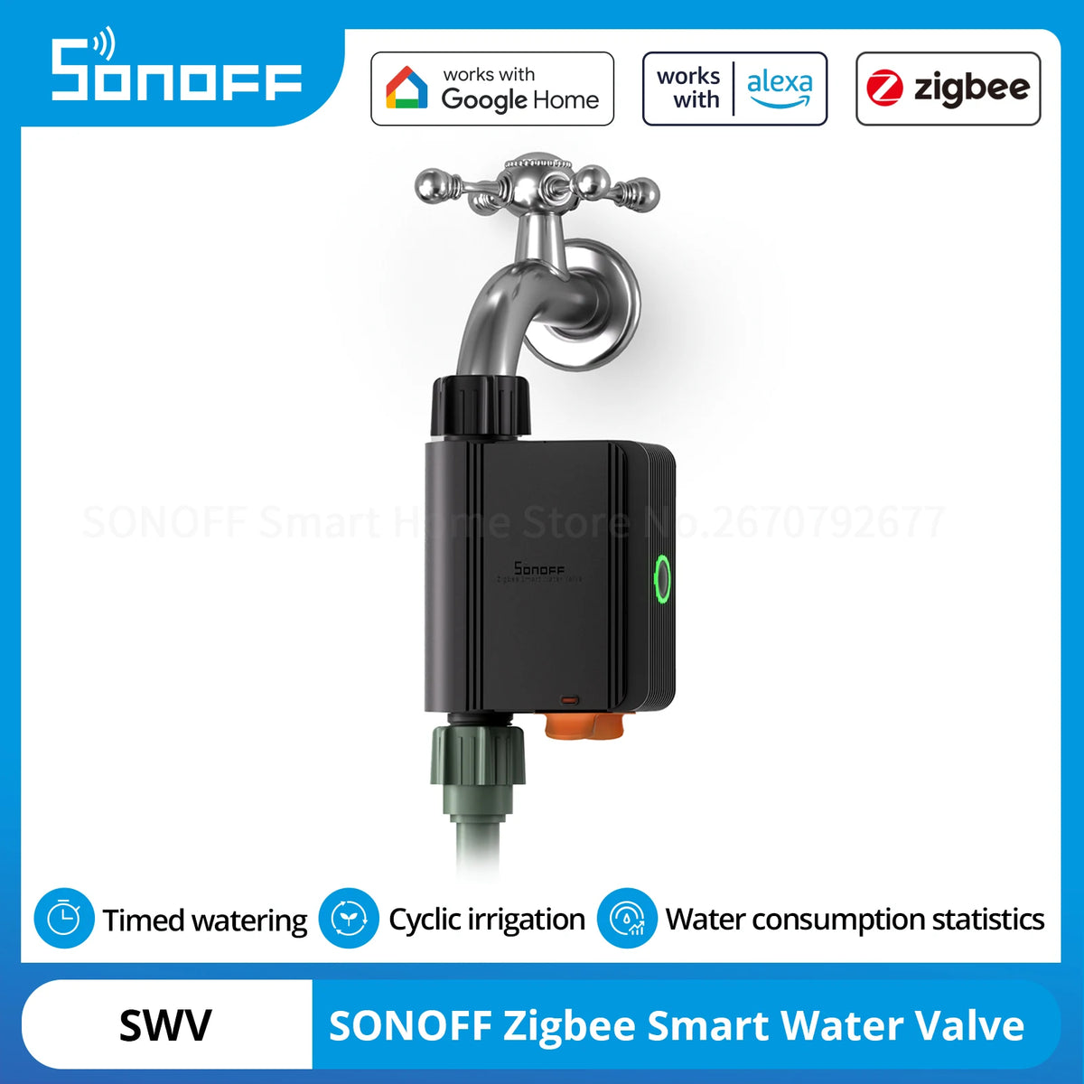 SONOFF Zigbee Smart Water Valve