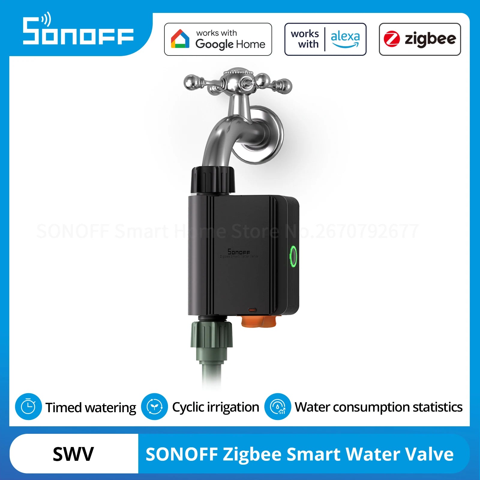 SONOFF Zigbee Smart Water Valve