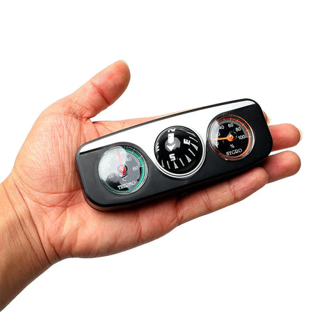 3 In 1 Car Compass Thermometer Hygrometer &ndash; Dashboard Decor