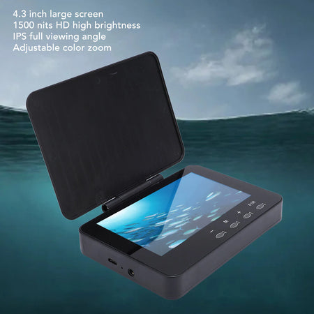 Fish Finder Camera Screen - 4.3 Inch HD Touchscreen, Long Battery Life