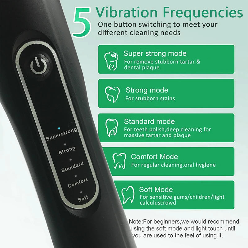 Dental Scaler Ultrasonic Tooth Cleaner &ndash; Advanced Sonic Plaque Removal