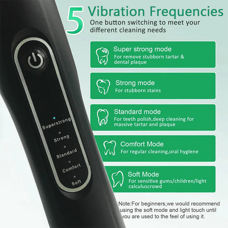 Dental Scaler Ultrasonic Tooth Cleaner &ndash; Advanced Sonic Plaque Removal