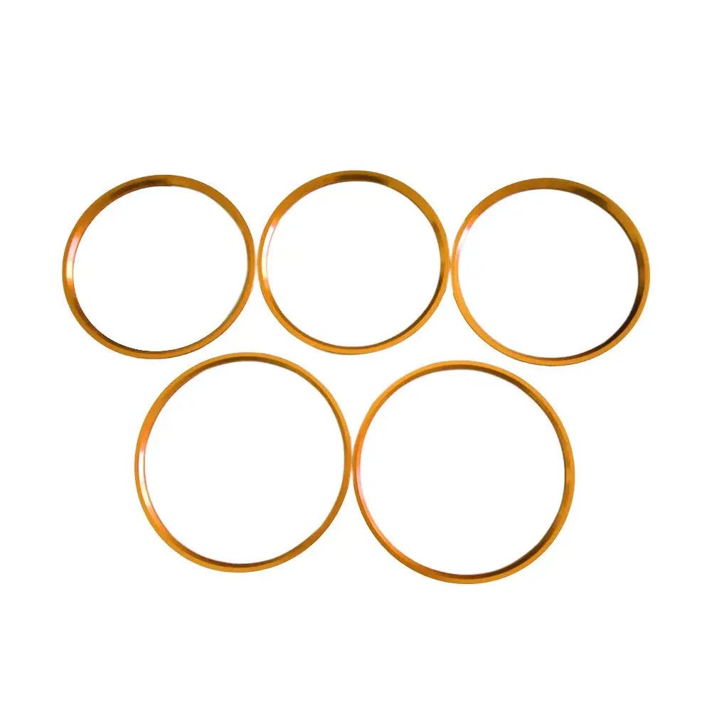 Aluminum AC Vent Trim Rings for Mercedes Benz W176 W246 C117 X156 by InterCyprus Trading Ltd