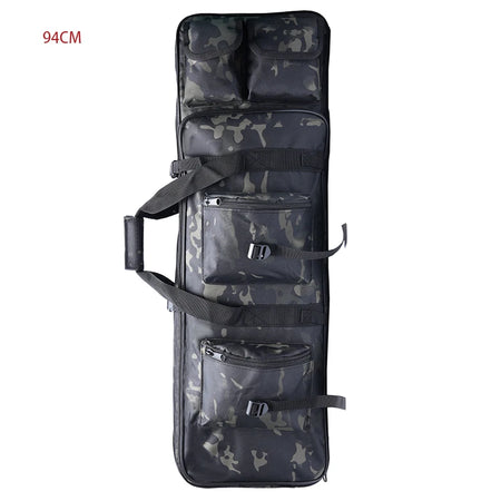 Tactical Rifle Gun Bag 81 94 115cm &ndash; Padded Shoulder Carry Black CP 94CM / CHINA