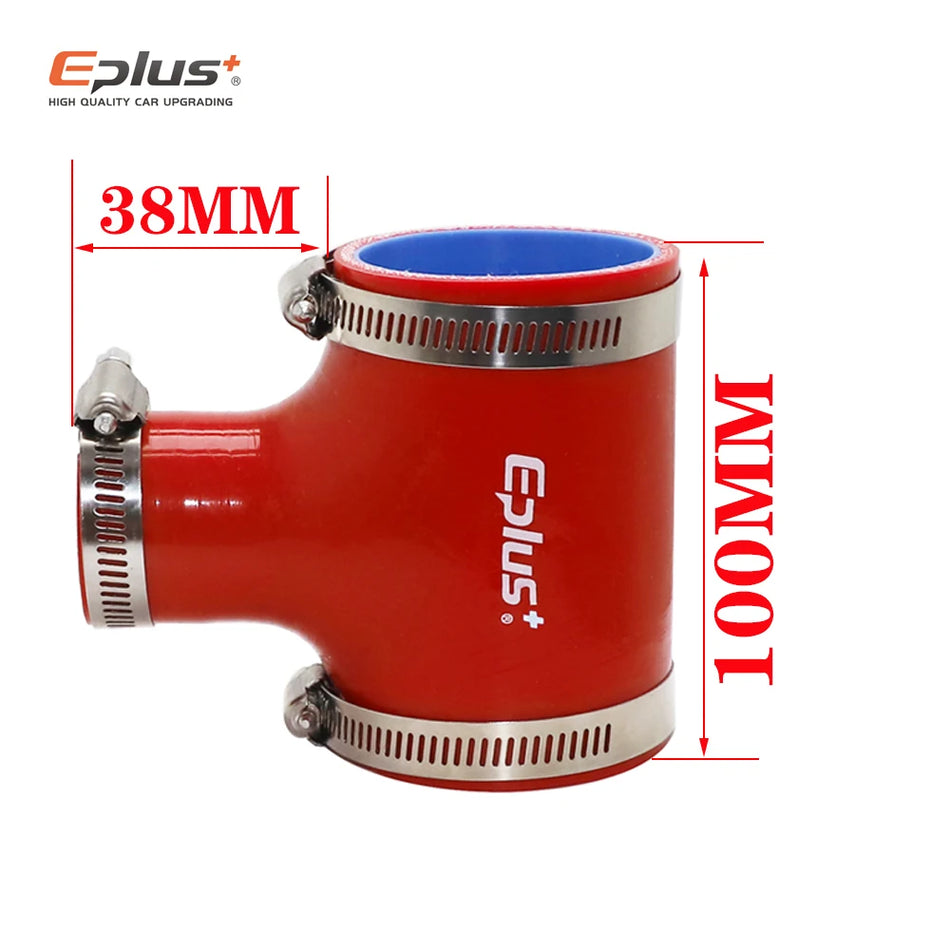 3-Way Silicone Tubing Connector, T-Shaped Hose Adapter, High-Temp