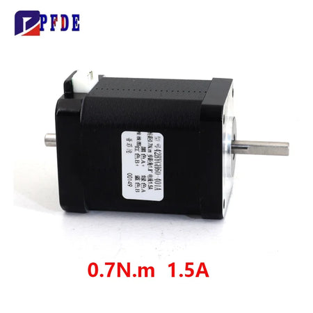 Double Shaft Nema 17 Stepper Motor &ndash; High Torque Performance 0.7N.m