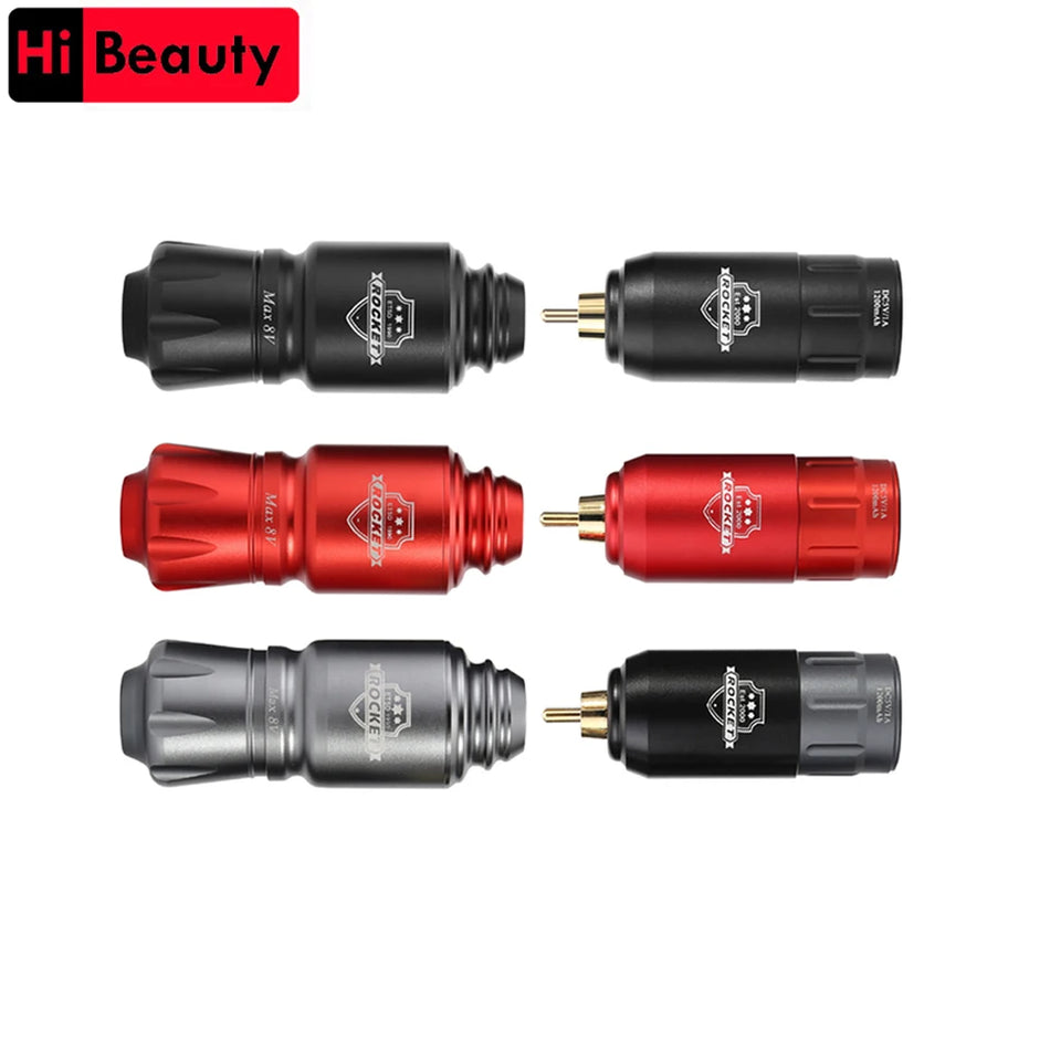 Rocket Tattoo Pen Rotary Gun TT009 &ndash; Rechargeable RCA Power