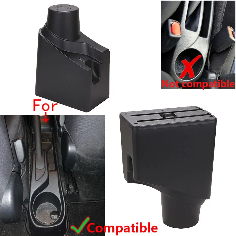 For Toyota Yaris Armrest Box For Toyota Yaris hybrid Car Armrest Center Storage Box Interior details Retrofit parts 2015-2023