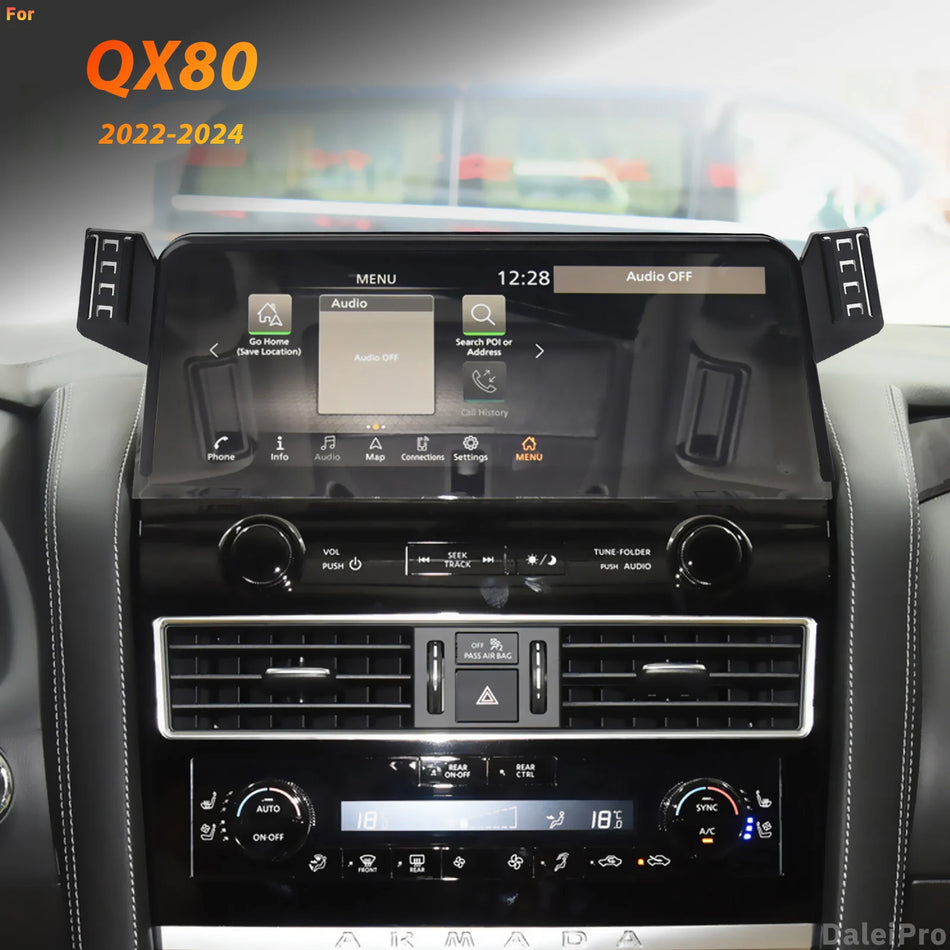 Držák telefonu do auta s ABS základem pro Infiniti QX80