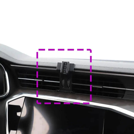 Audi A6 C8 A7 Car Phone Holder Base Wireless Charging