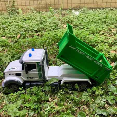 RC Car 6Ch Remote Control Garbage Truck &ndash; Realistic Sound and Light Features