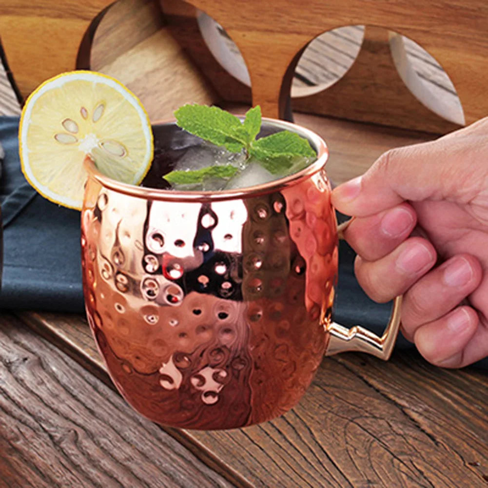 500ML Copper Moscow Mule Mug - Durable Stainless Steel