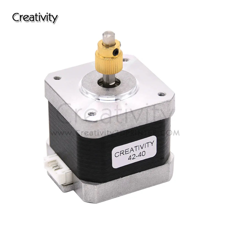 42-40 Stepper Motor with Extruder Gear &ndash; Enhanced Precision for 3D Printers