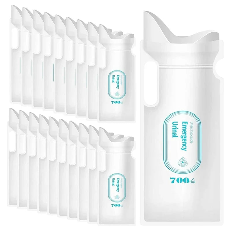 Emergency Car Urine Bag - Leakproof Portable Urinal 20PCS