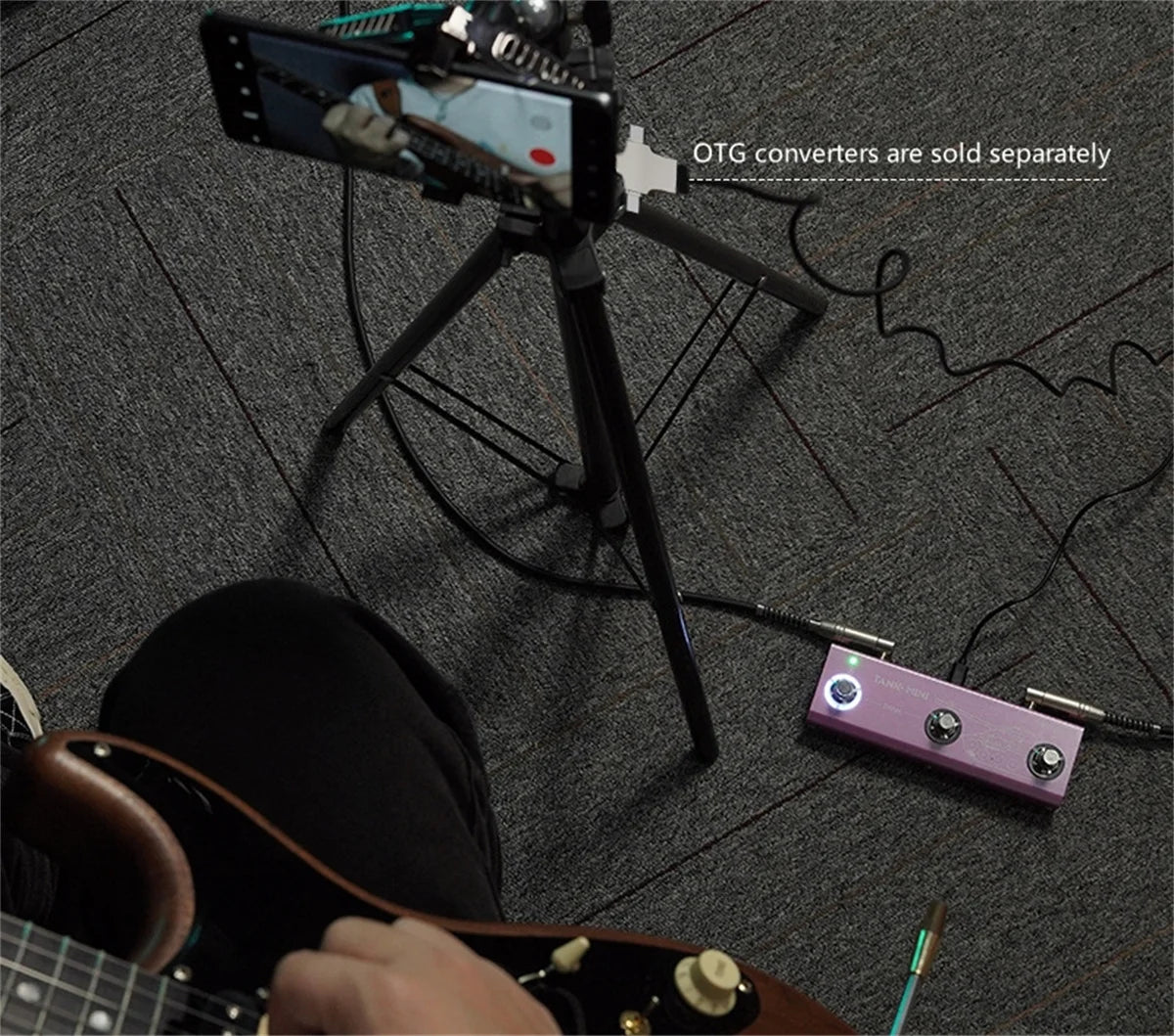 M-VAVE TANK-MINI Multi FX Pedal &ndash; Pro IR OTG Recording