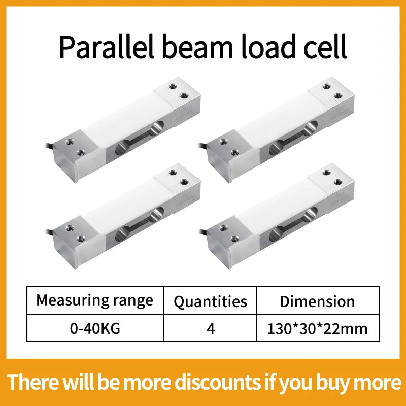 Load Cell Aluminum Alloy Electric Scales - High Precision 40kg