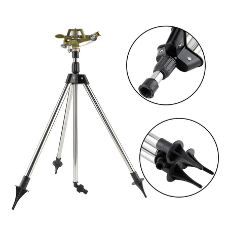 Stainless Steel Ground Insert Sprinkler &ndash; Durable Lawn