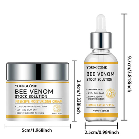 Bee Venom Anti-Aging Travel Duo &ndash; Powerful Wrinkle Repair