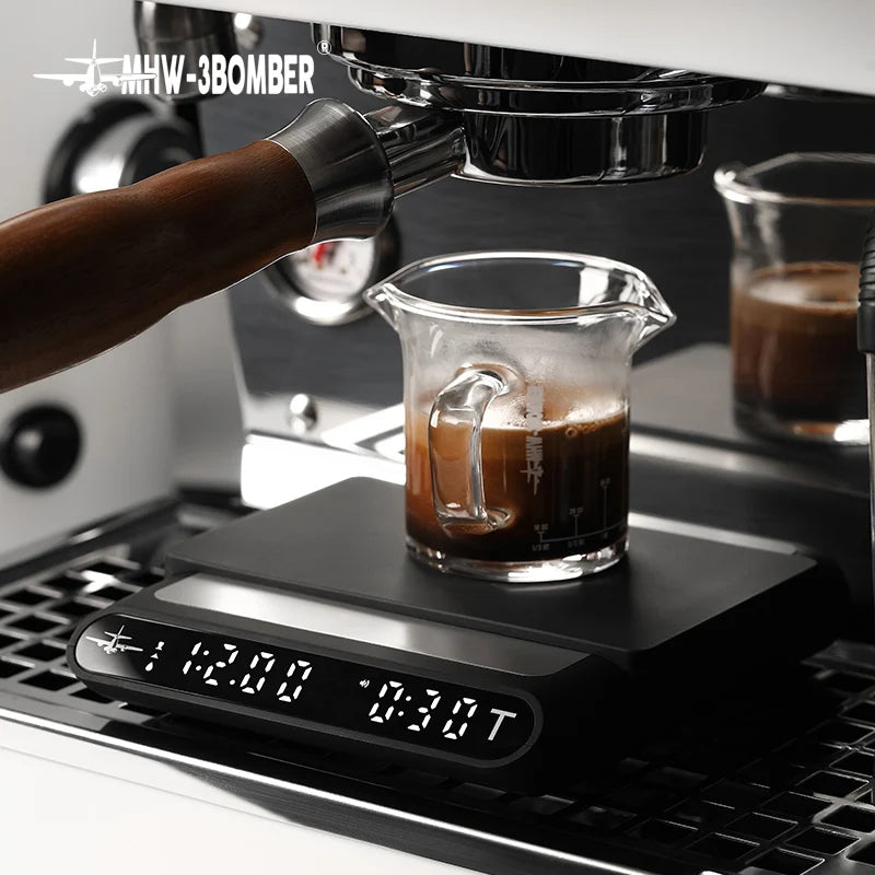 MHW-3BOMBER Coffee Scale With Timer &ndash; 0.1g Precision