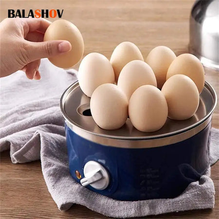 Electric Egg Boiler Double Layer Breakfast Maker Pro