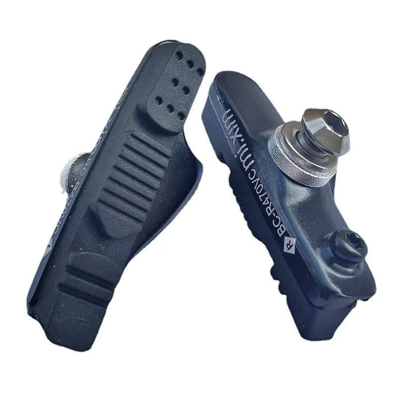 R470VC Road Bike Brake Pads &ndash; CNC Machined V-Brake Shoes black