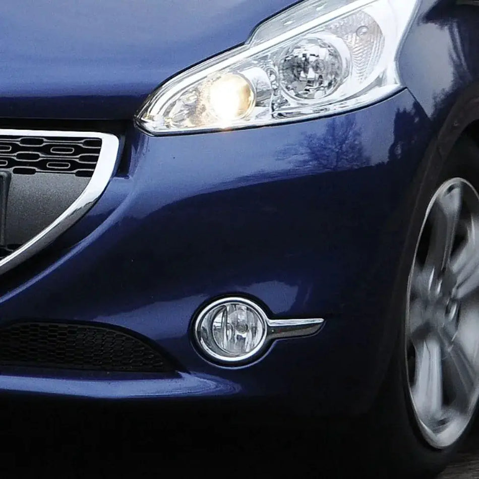 ABS Fog Lamp Bumper Trim Frame for Peugeot 208 2012 2013 2014 2015 2016 by InterCyprus Trading Ltd
