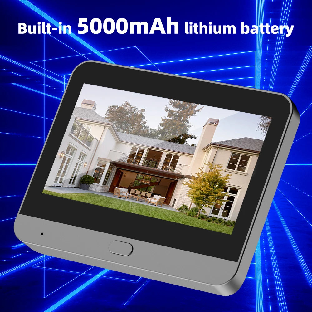 3MP Smart Life Tuya 1080P WiFi Door Bell &ndash; Motion Alerts