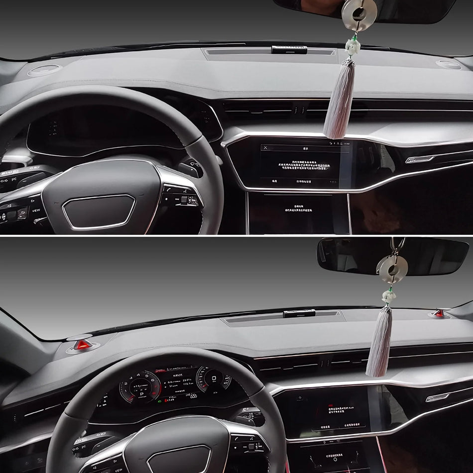 Difuzor Tweeter cu LED Horn pentru Audi A4 A5 A6 A7 Q5 Q7 Q8, 32 Culori de Înalțare