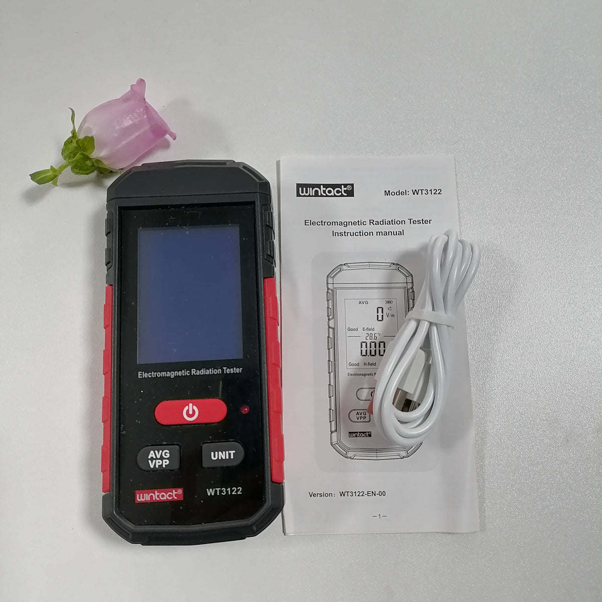 WT3122 Geiger Counter &ndash; Portable EMF Meter With Alarm WT3122-no box-