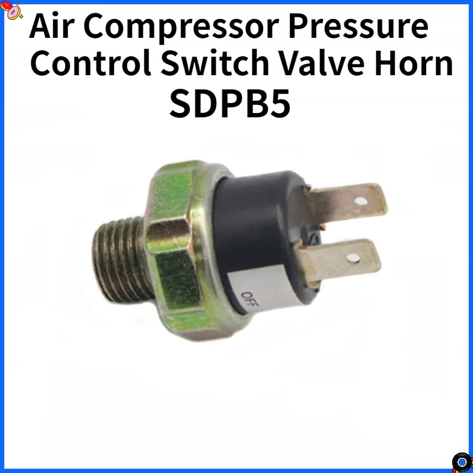 Interrupteur de pression de compresseur d'air SDPB5 105-135 PSI, activé à 105 désactivé à 135
