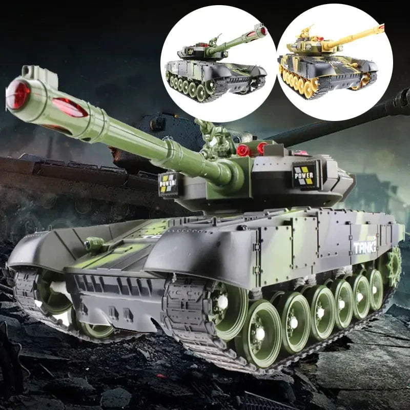 RC Tank 44/33Cm &ndash; Realistic Simulation Shooting Experience