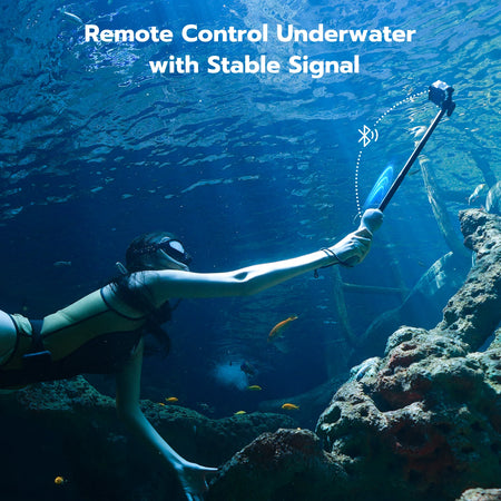 TELESIN Underwater Selfie Stick &ndash; Waterproof and Extendable for GoPro