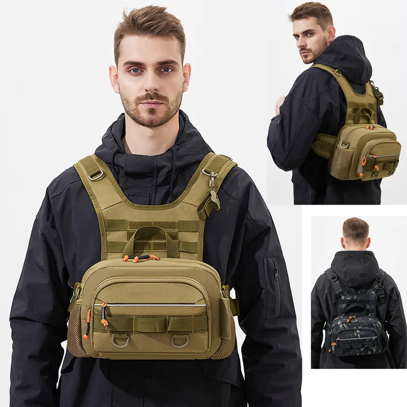 Tactical Chest Bag Molle Vest Front Pouch &ndash; Rugged Utility