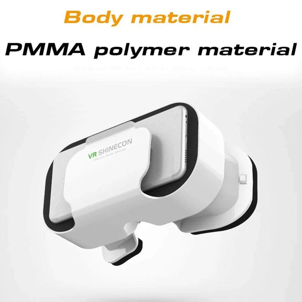 Shinecon 3D VR Glasses for Immersive Mobile Gaming and Movies