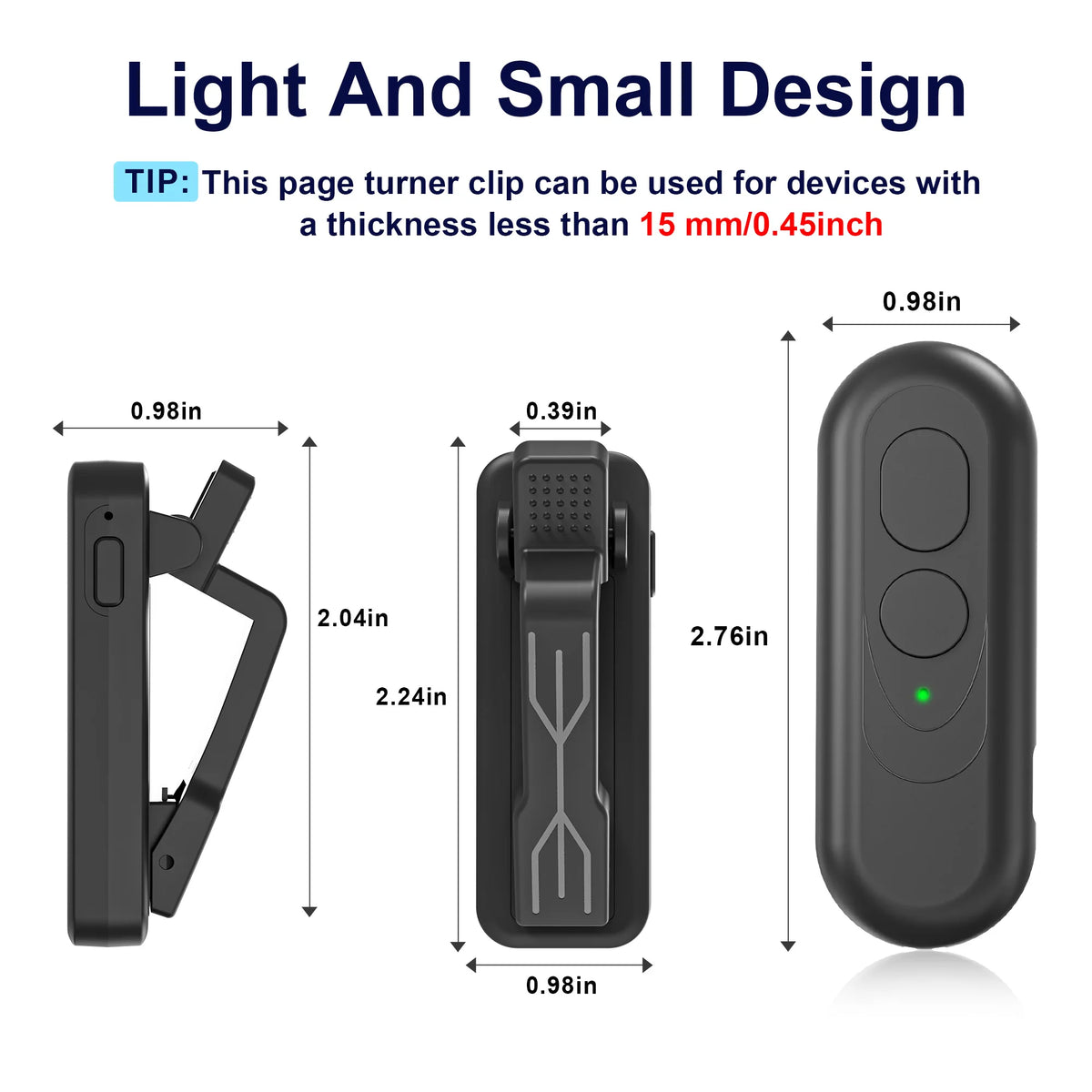 Automatic Remote Control Page Turner &ndash; Wireless Page Turn