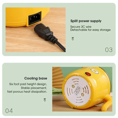 1.8L Multifunctional Electric Cooker for Dorms and Homes