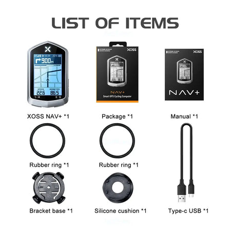 XOSS NAV Plus NAV2 NAV+ Bike Computer &ndash; Accurate GPS Route Navigation