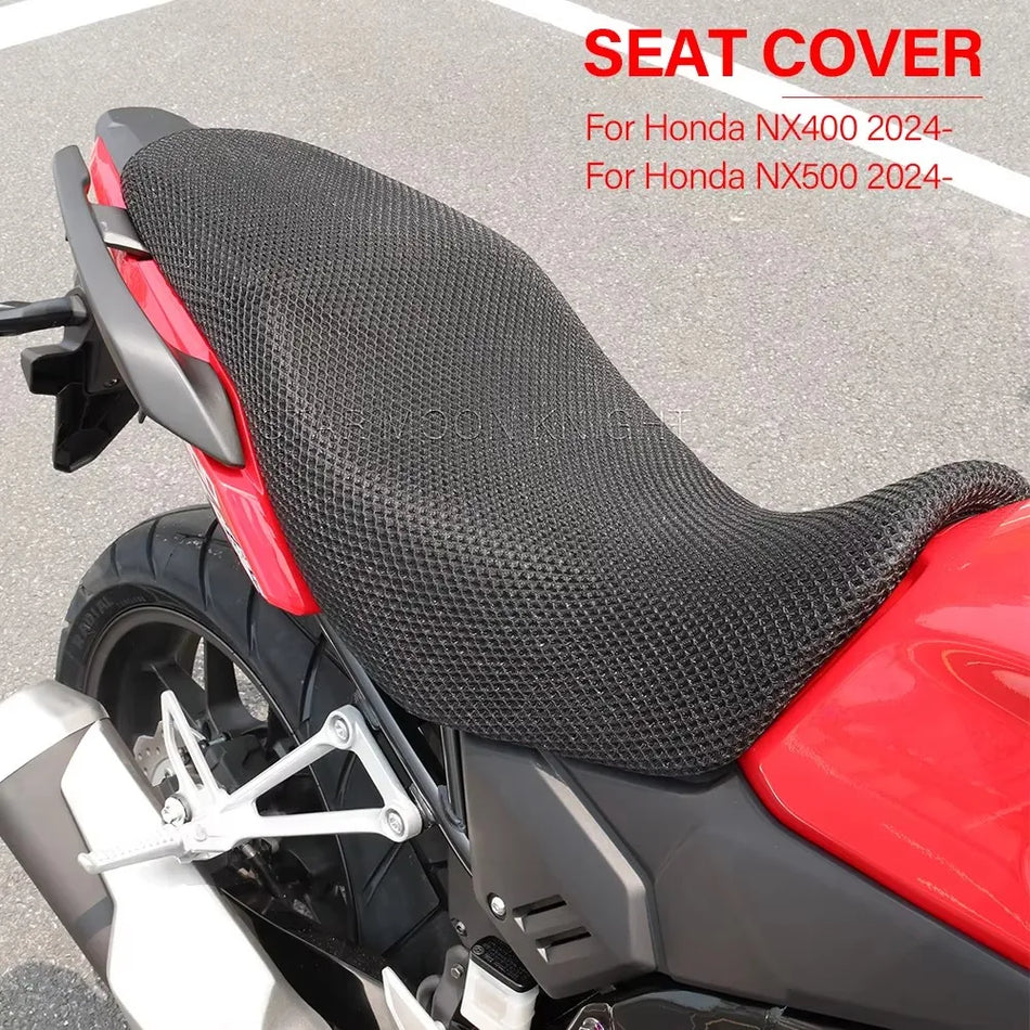 Honda NX400 NX500 2024 3D File Koltuk Kılıfı, Motosiklet için Nefes Alabilir Naylon Minder Koruyucu
