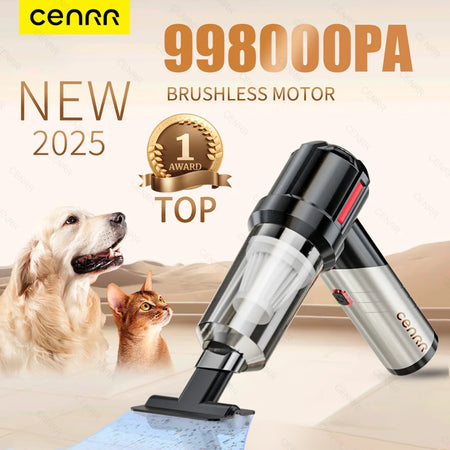CENRR Portable High Pressure Handheld Car Vacuum Cleaner