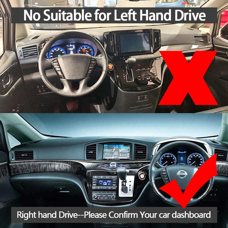Κάλυμμα Ταμπλό Με Αντι-UV Προστασία Για Nissan Elgrand E52