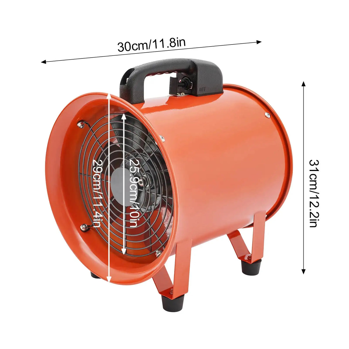 Explosion Proof Fan With Galvanized Steel - Copper Motor