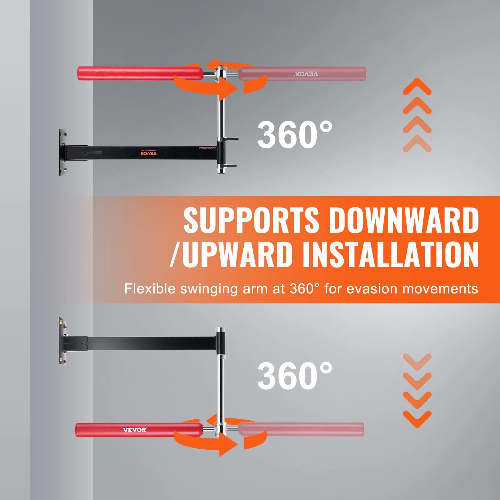 SucceBuy BGB-2 Wall Mount Boxing Bar &ndash; Adjustable Speed