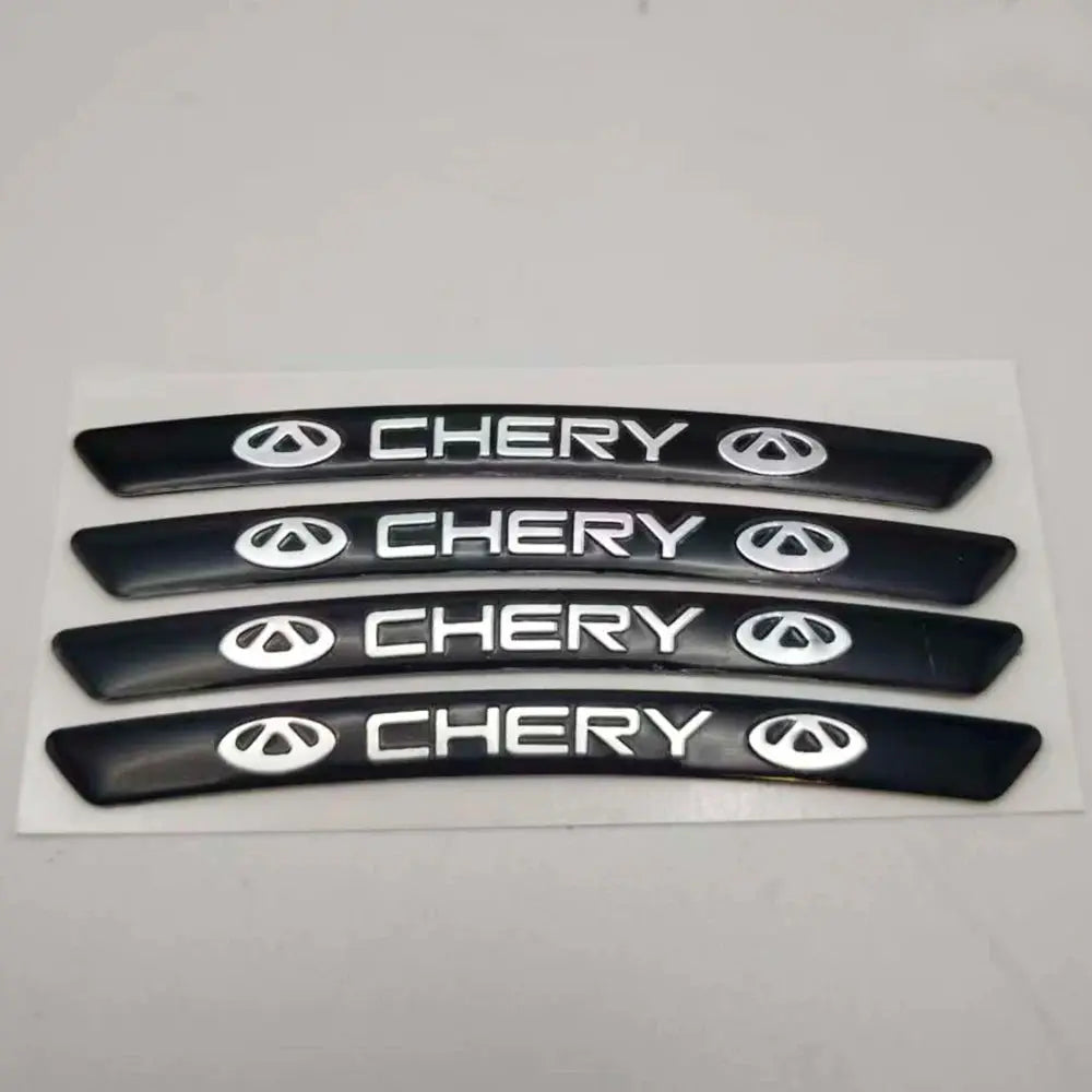 3D Aluminum Wheel Hub Emblems for Chery Tank Geely MG Lynk Co Haval by InterCyprus Trading Ltd