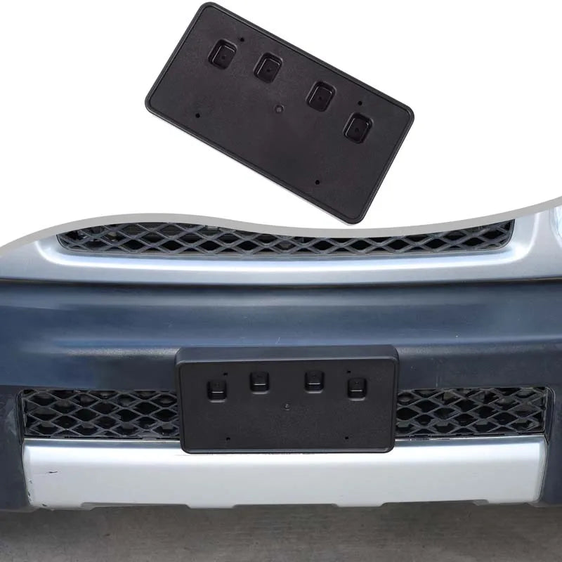 ABS μαύρη μπροστινή προφυλακτήρα βάση πινακίδας για FJ Cruiser
