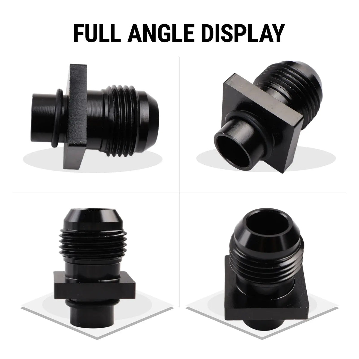 PIKBUK Auto AN10 Oil Cooler Adapter Fitting Kit For BMW E36 E46 Euro E82 E9X 135/335 E46 M3 E90 E92 Aluminum by InterCyprus Trading Ltd
