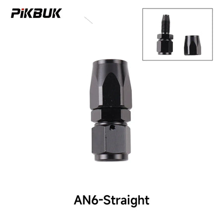 PIKBUK Aluminum AN4 6 8 10 12 Forged Type Swivel Hose End Fitting Adapter Oil Cooler Fuel Line Straight 45 90 Degree by InterCyprus Trading Ltd